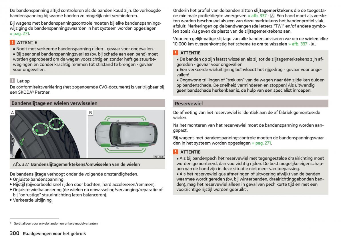 Skoda Kodiaq handleiding / page 302