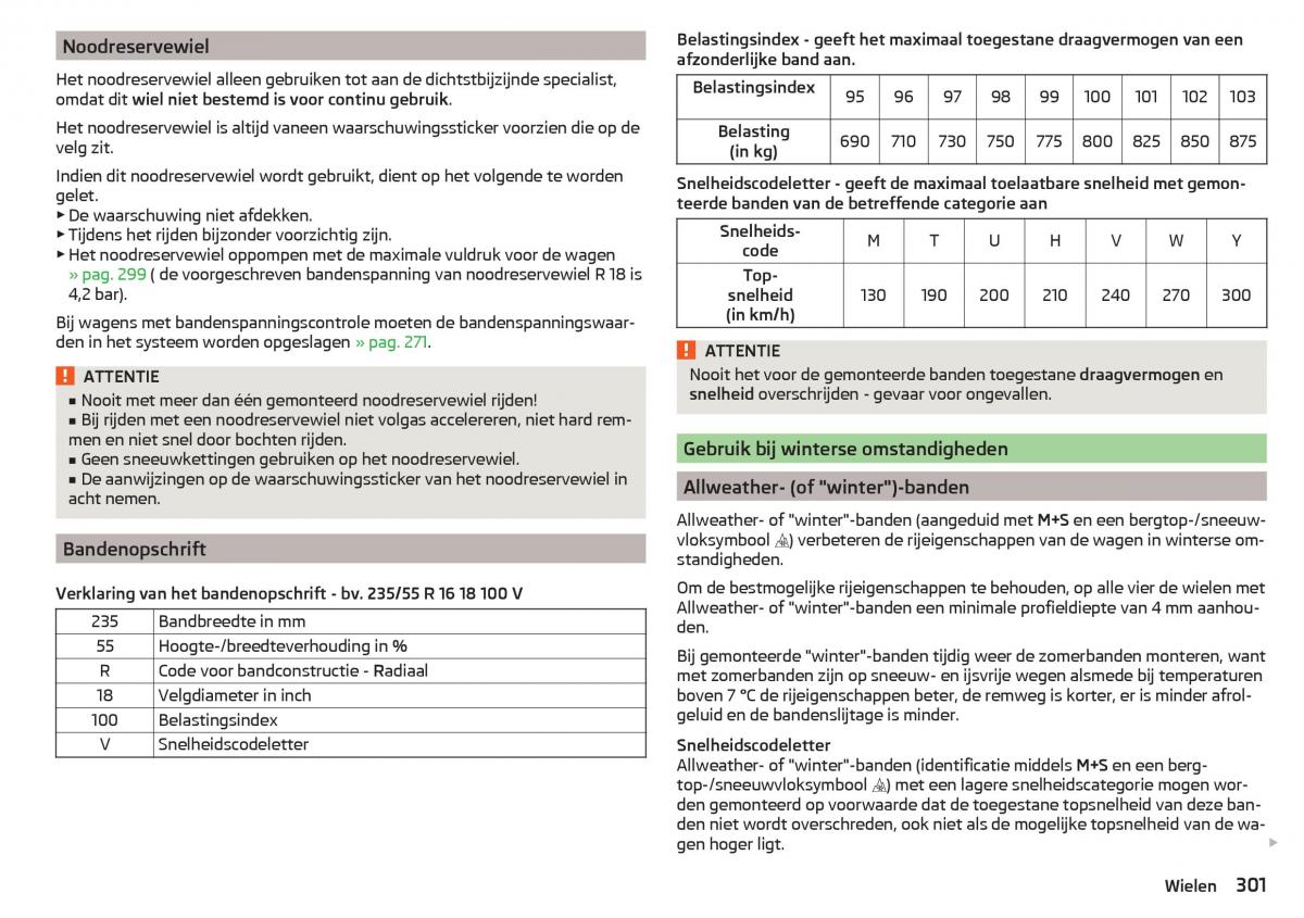 Skoda Kodiaq handleiding / page 303