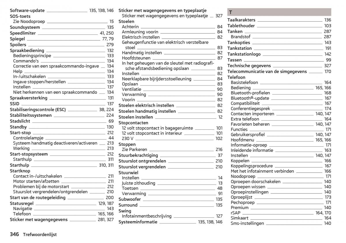 Skoda Kodiaq handleiding / page 348