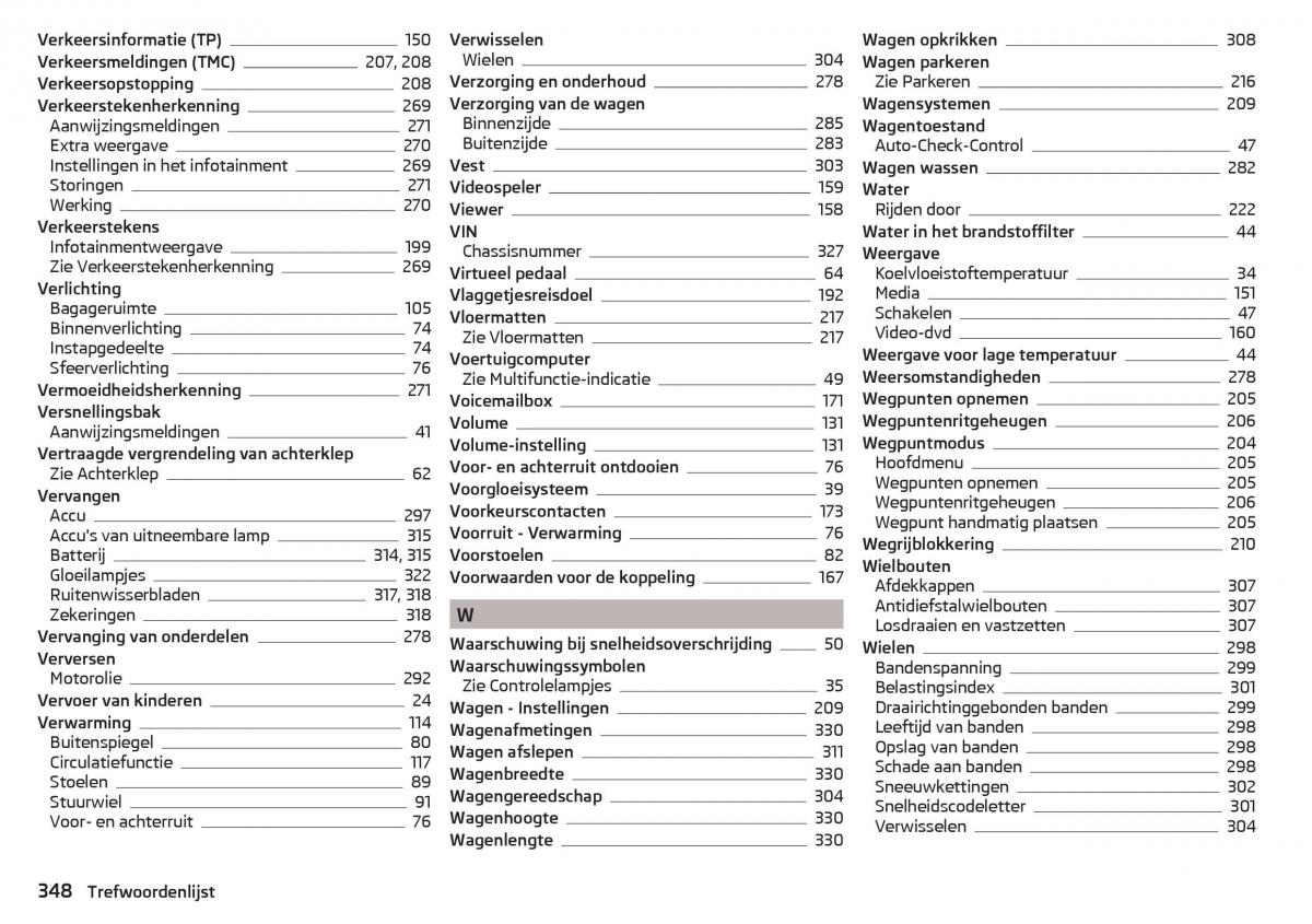 Skoda Kodiaq handleiding / page 350