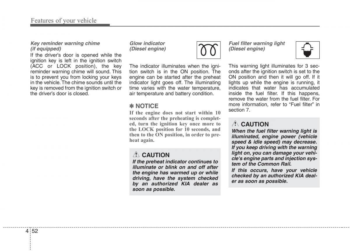 KIA Ceed I 1 owners manual / page 123