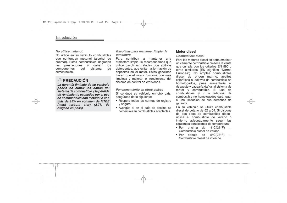 KIA Ceed I 1 manual del propietario / page 7