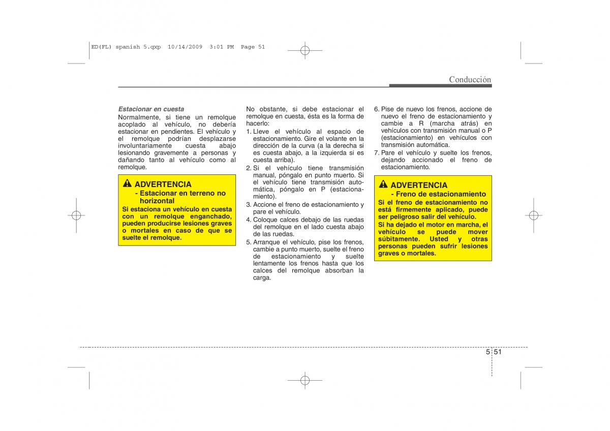 KIA Ceed I 1 manual del propietario / page 267
