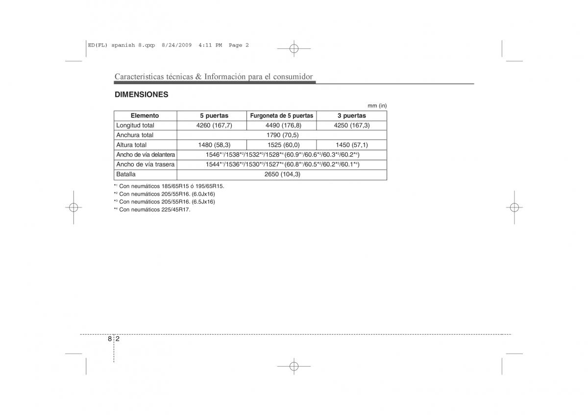 KIA Ceed I 1 manual del propietario / page 397