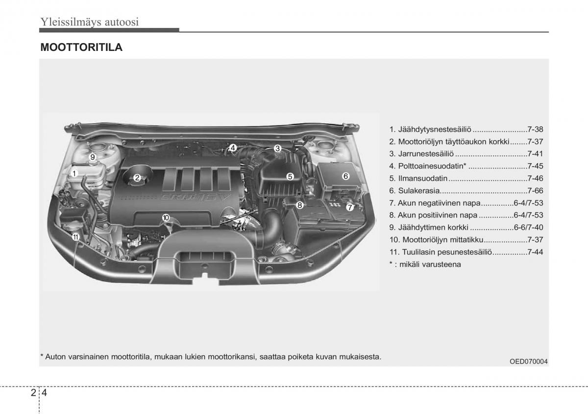 KIA Ceed I 1 omistajan kasikirja / page 14