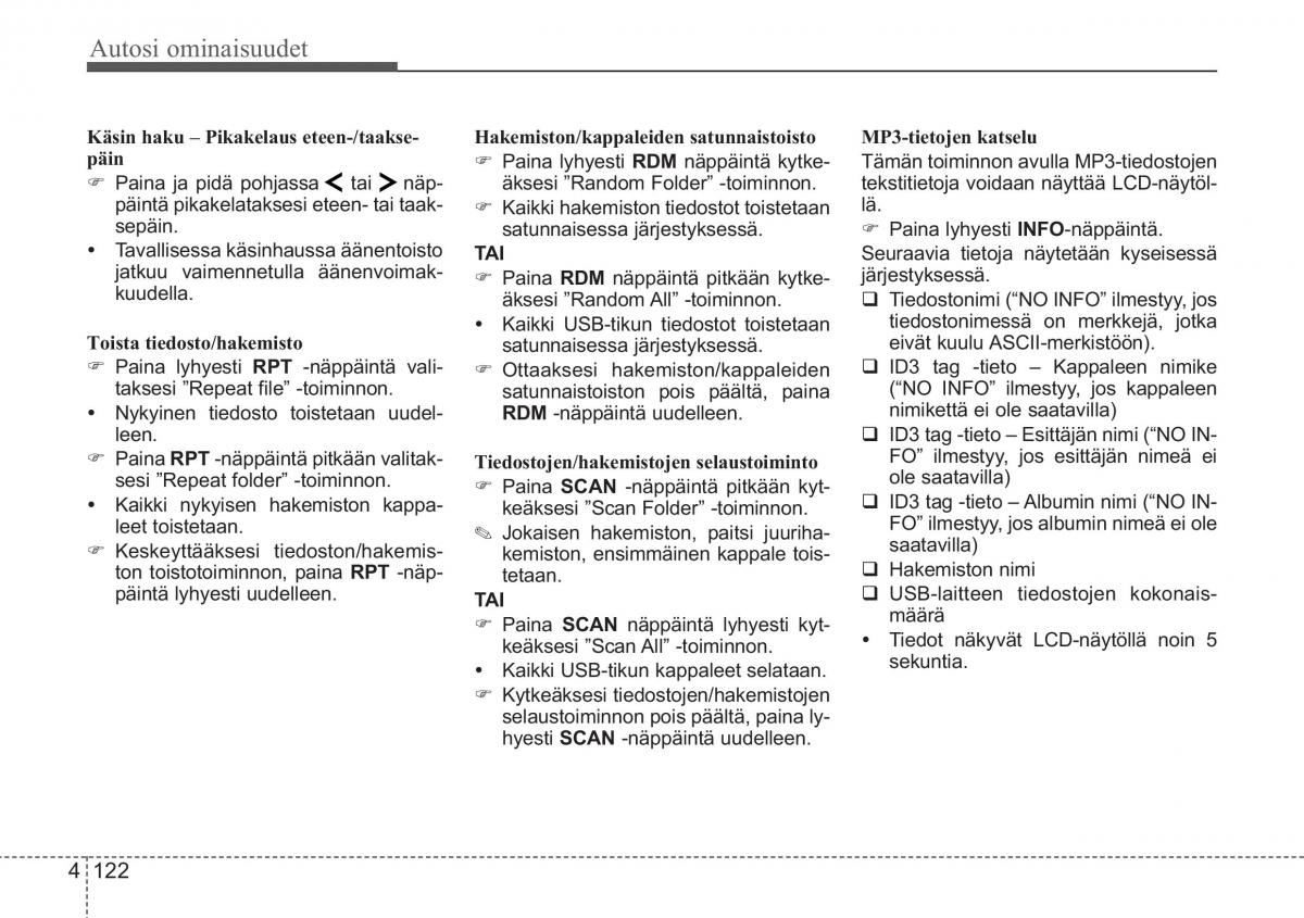 KIA Ceed I 1 omistajan kasikirja / page 194