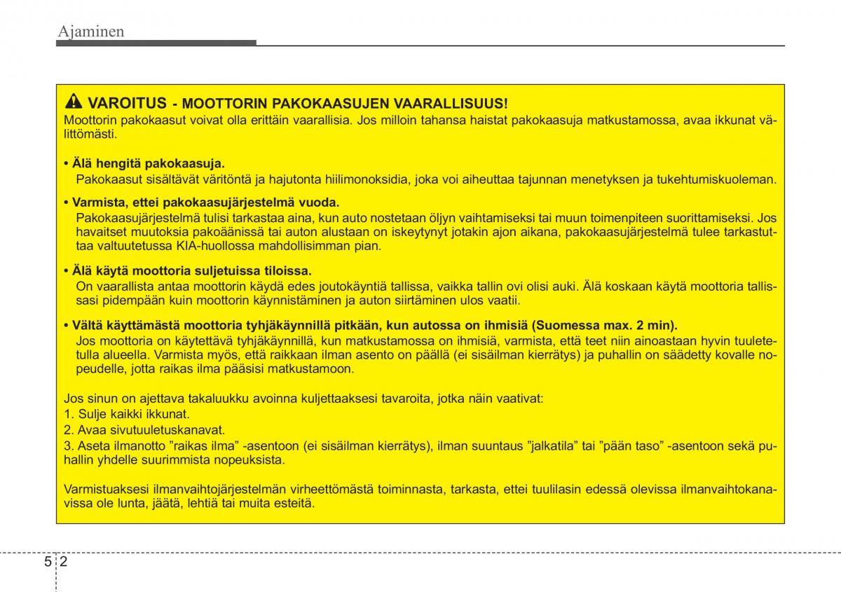 KIA Ceed I 1 omistajan kasikirja / page 208