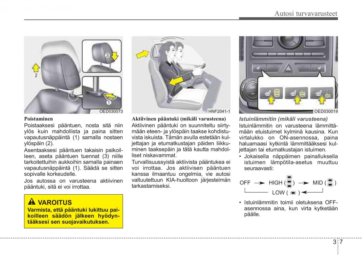 KIA Ceed I 1 omistajan kasikirja / page 21