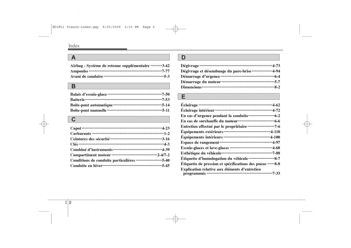 KIA Ceed I 1 manuel du proprietaire / page 418