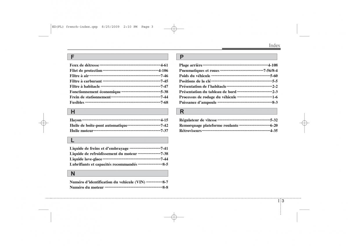 KIA Ceed I 1 manuel du proprietaire / page 419