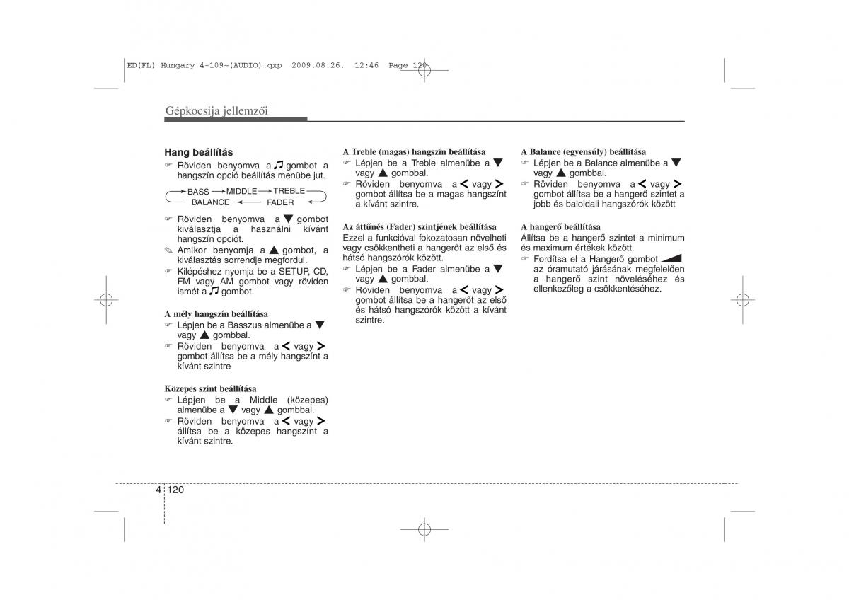 KIA Ceed I 1 Kezelesi utmutato / page 194