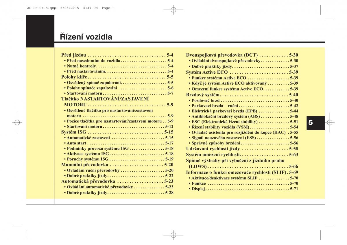 KIA Ceed II 2 navod k obsludze / page 371