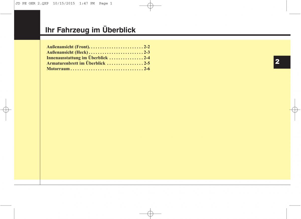 KIA Ceed II 2 Handbuch / page 12