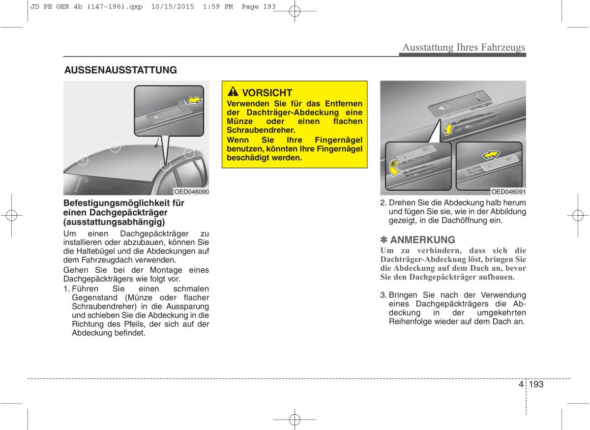 KIA Ceed II 2 Handbuch / page 285
