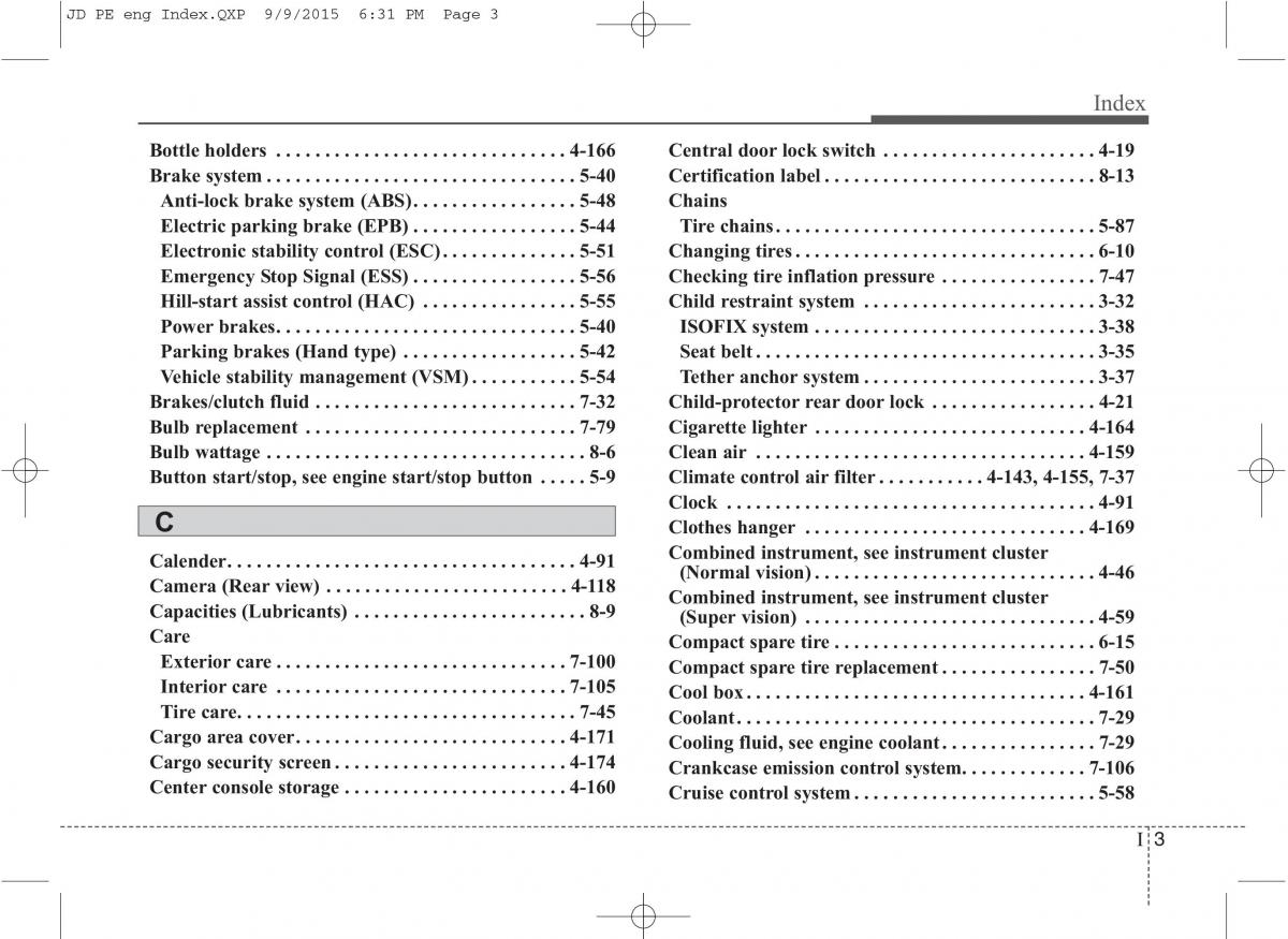 KIA Ceed II 2 owners manual / page 633