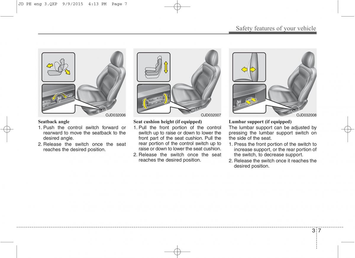 KIA Ceed II 2 owners manual / page 24