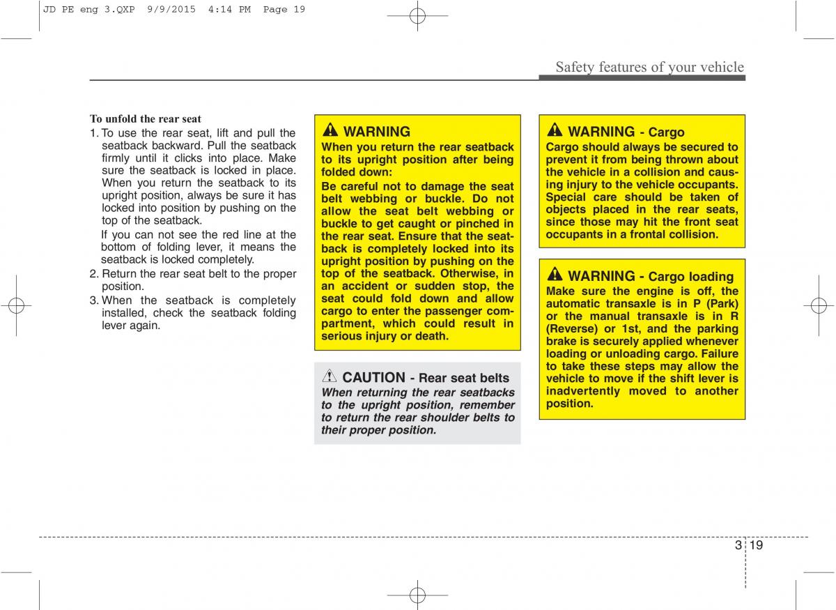 manual  KIA Ceed II 2 owners manual / page 36