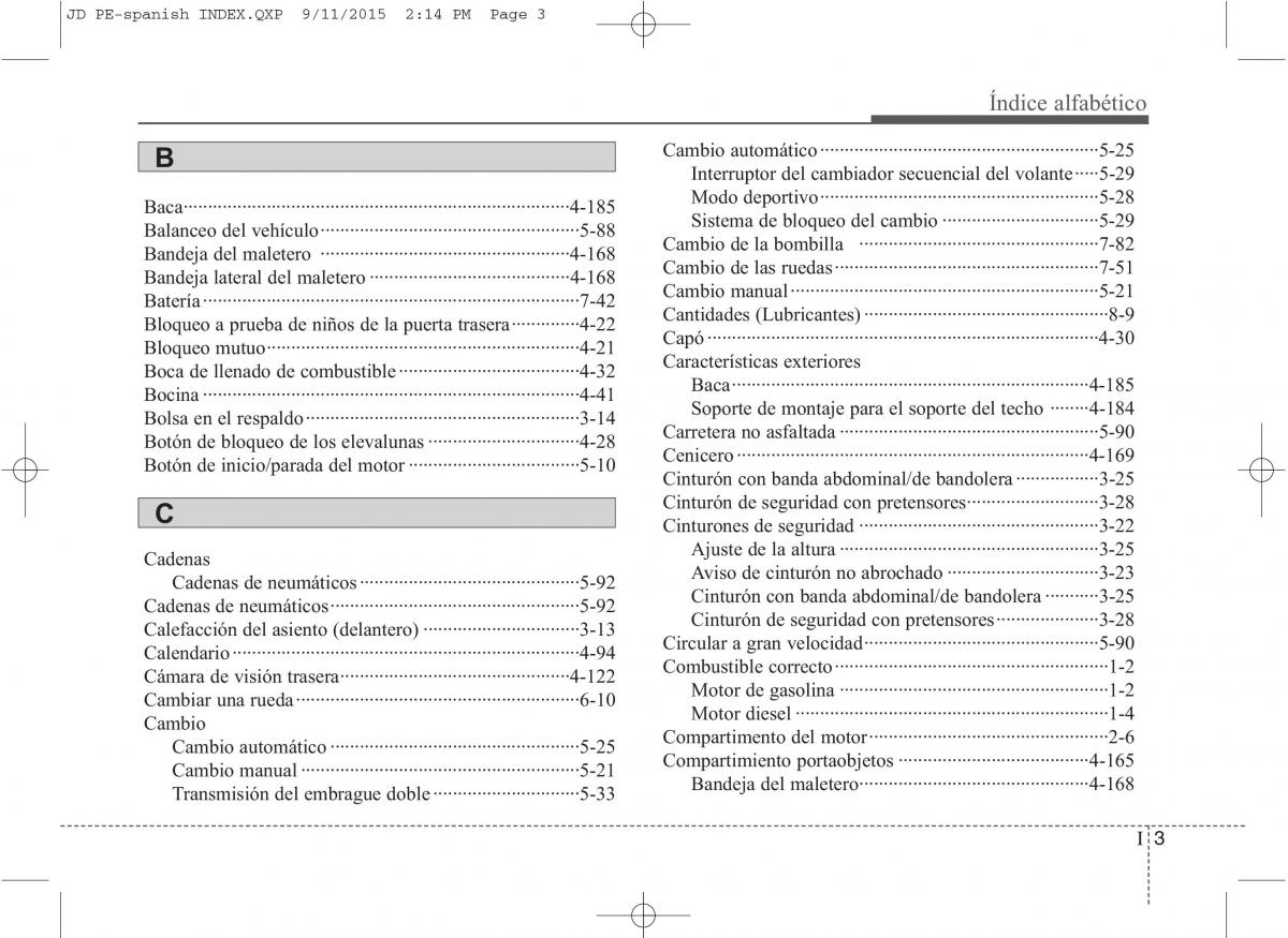 KIA Ceed II 2 manual del propietario / page 654