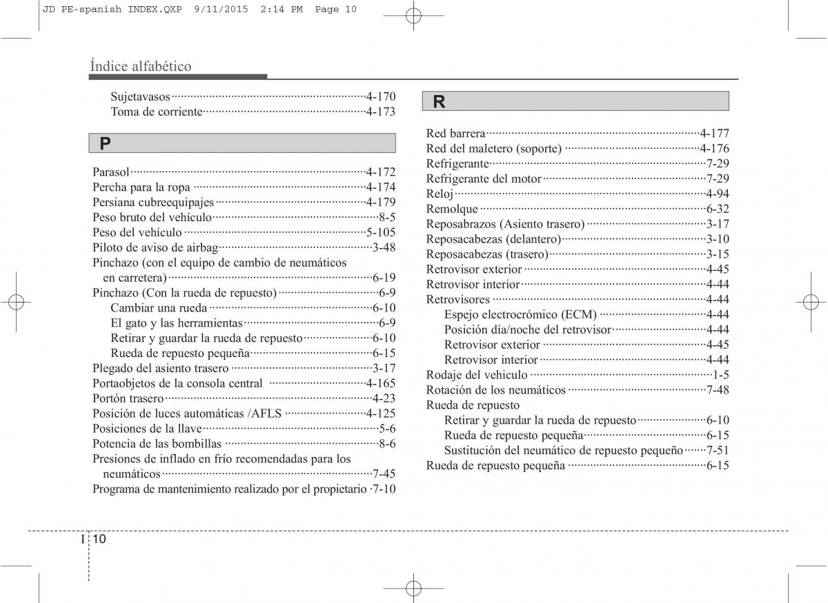 KIA Ceed II 2 manual del propietario / page 661