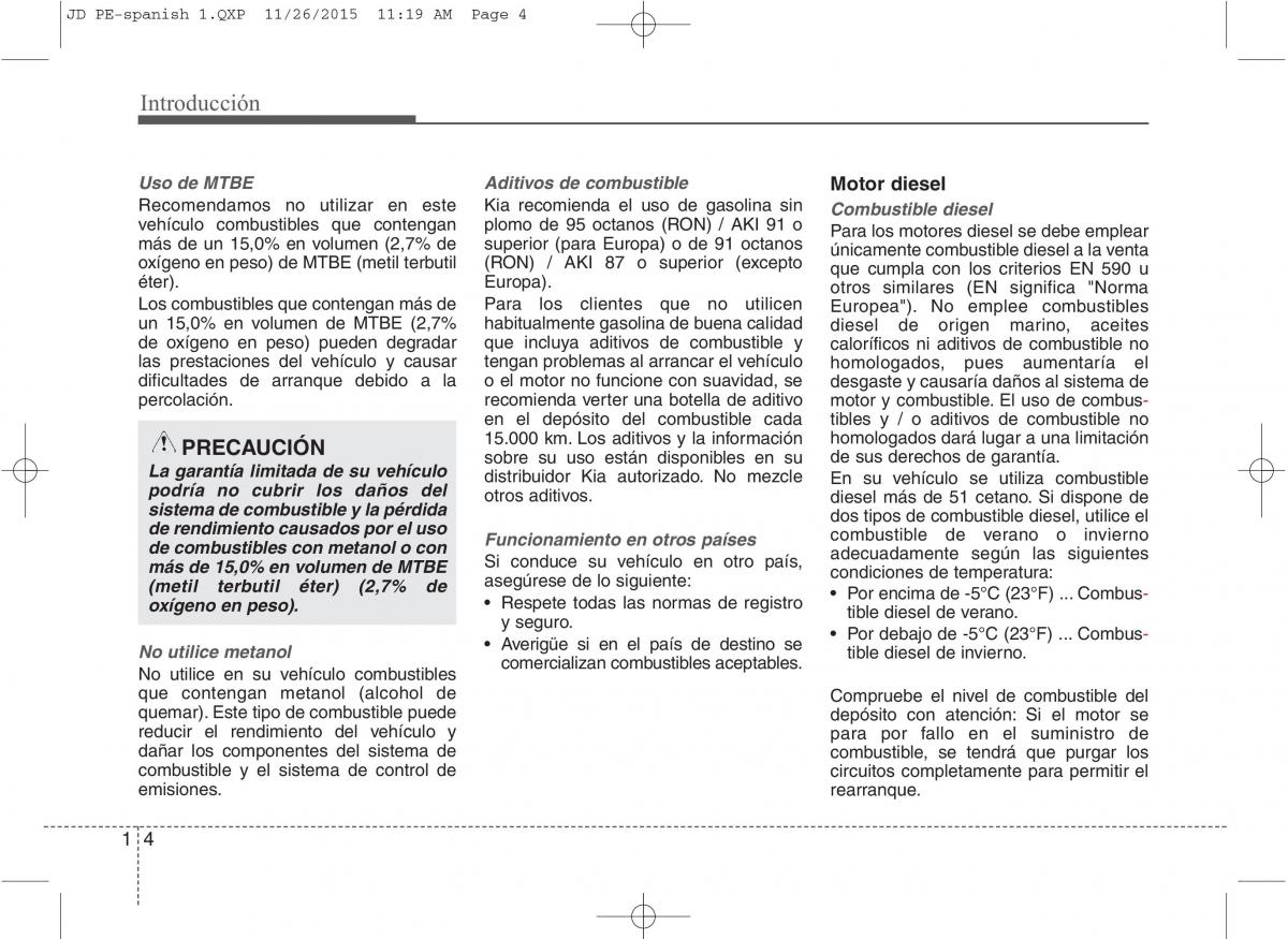 KIA Ceed II 2 manual del propietario / page 7