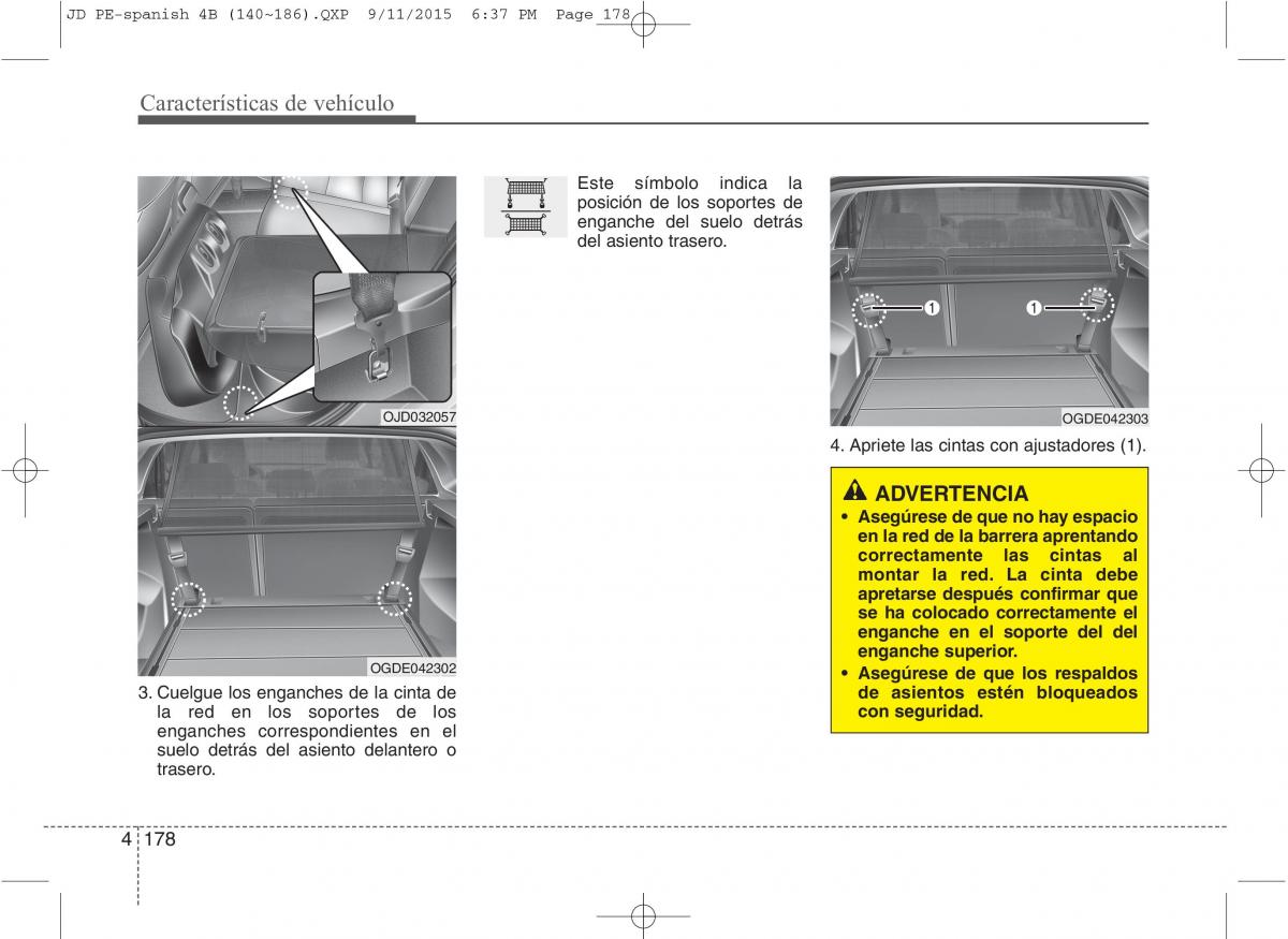KIA Ceed II 2 manual del propietario / page 263