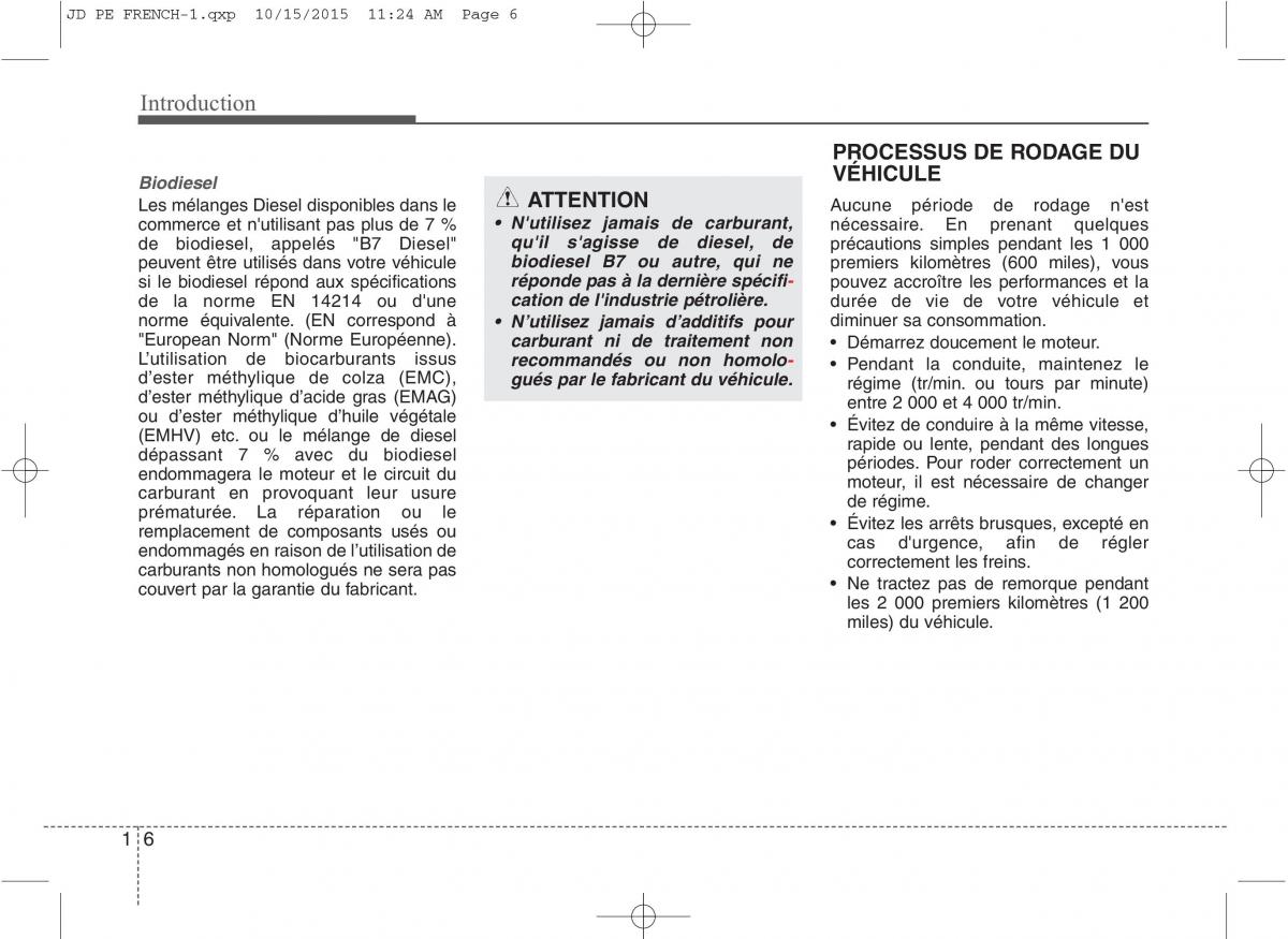 KIA Ceed II 2 manuel du proprietaire / page 9