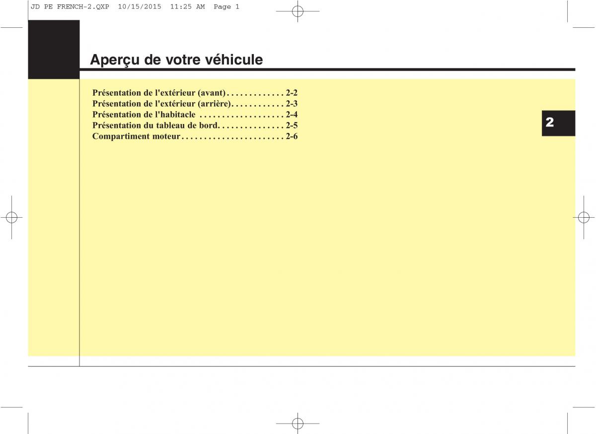 KIA Ceed II 2 manuel du proprietaire / page 10