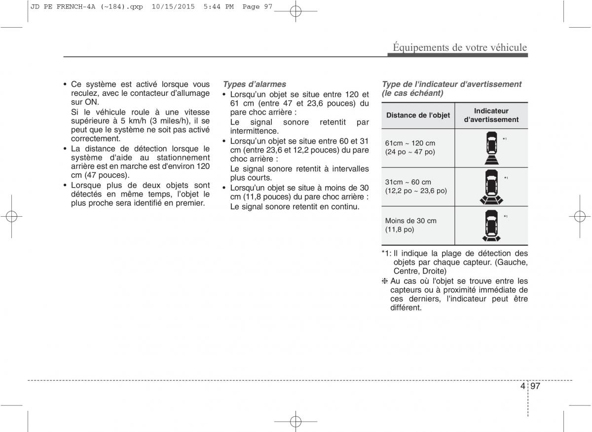 KIA Ceed II 2 manuel du proprietaire / page 183