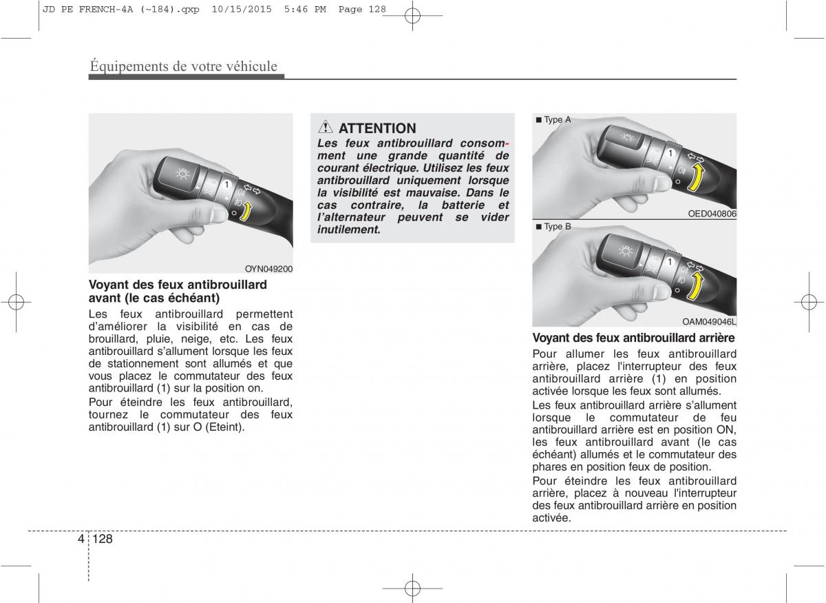 KIA Ceed II 2 manuel du proprietaire / page 214