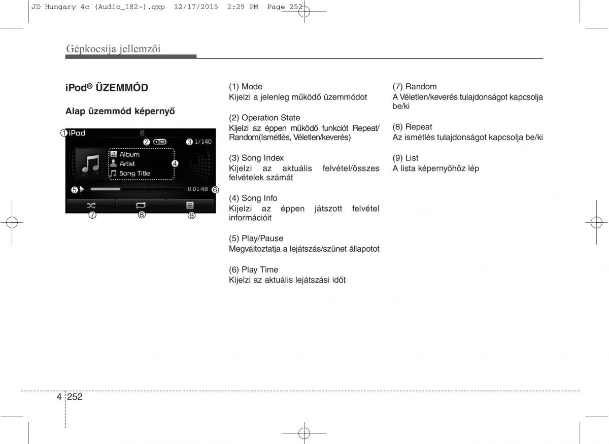KIA Ceed II 2 Kezelesi utmutato / page 339