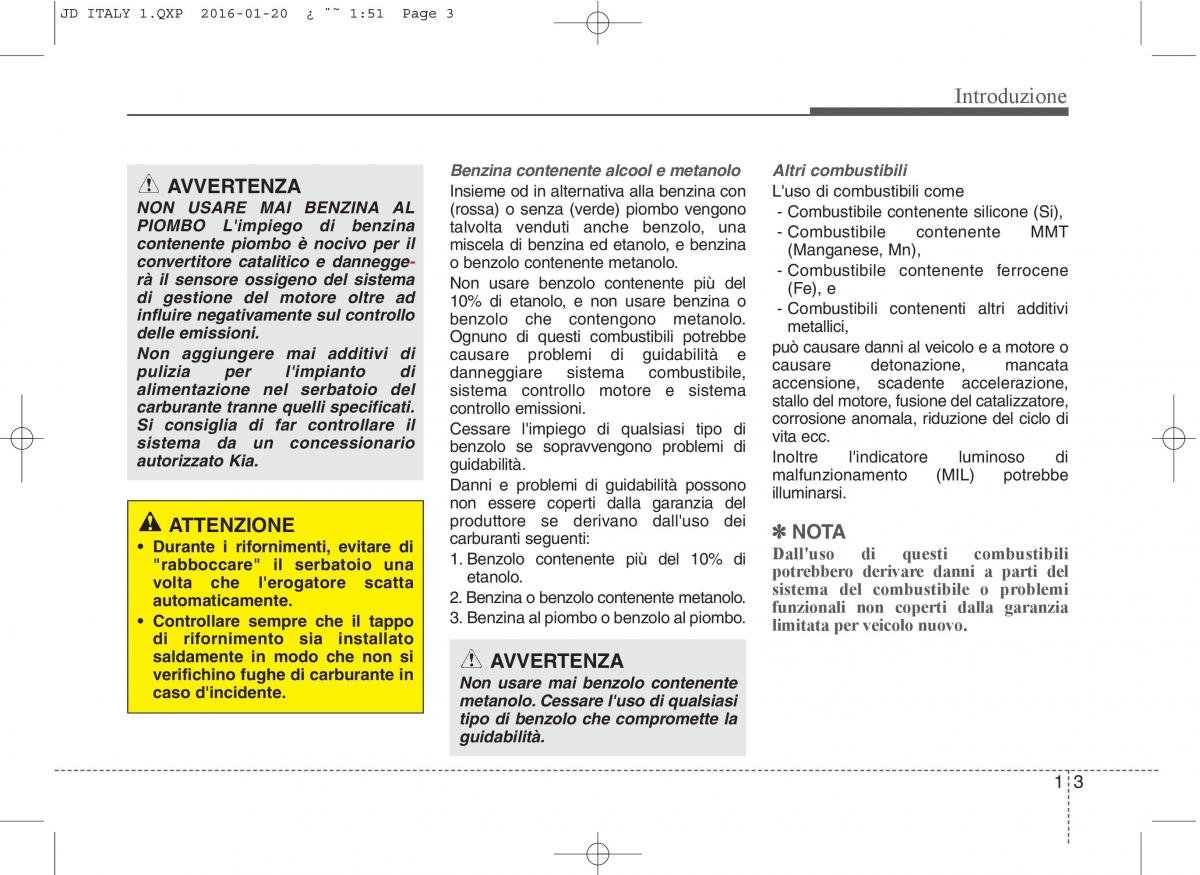 KIA Ceed II 2 manuale del proprietario / page 6