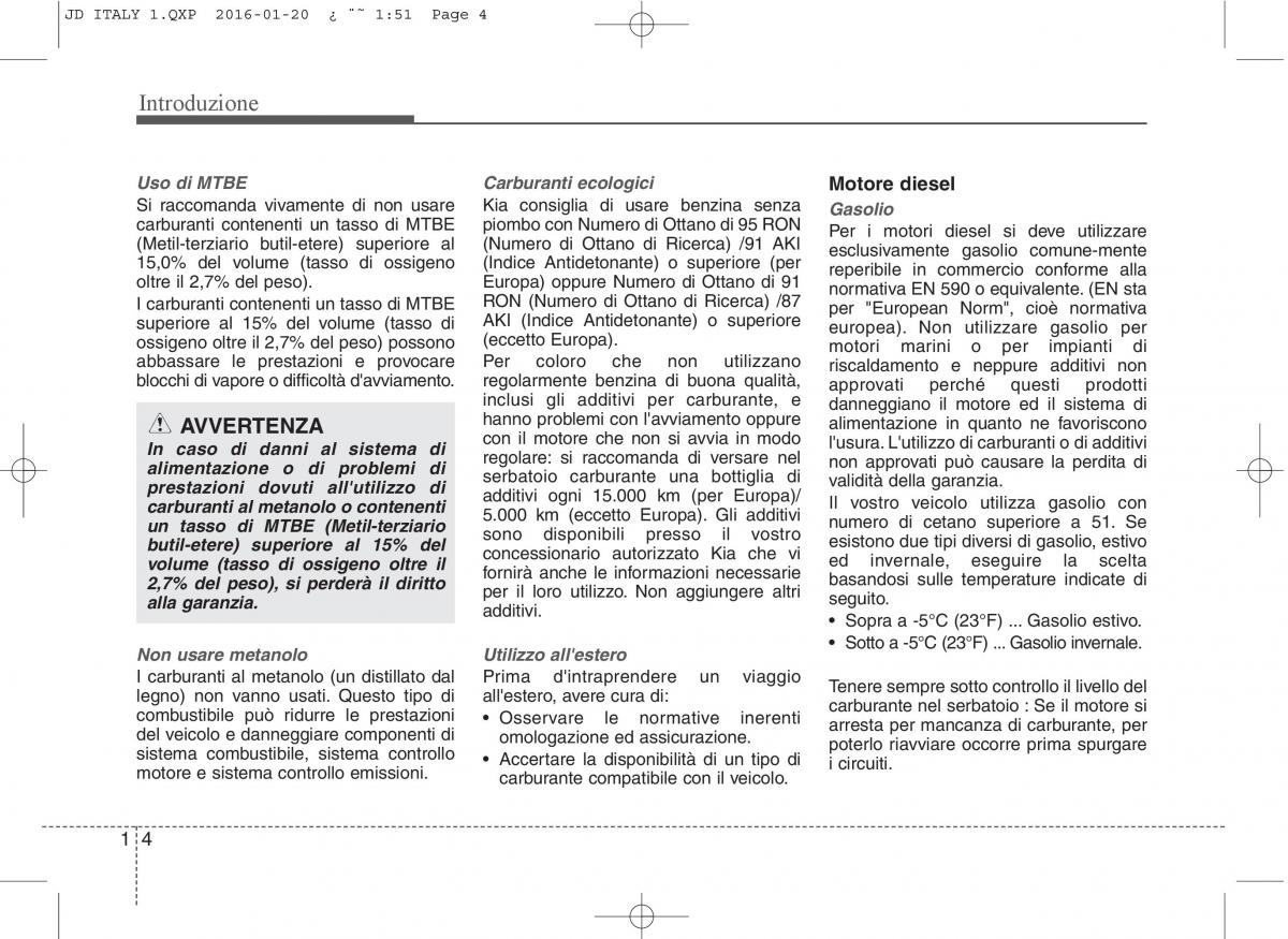 KIA Ceed II 2 manuale del proprietario / page 7