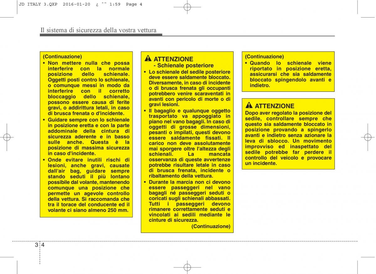 KIA Ceed II 2 manuale del proprietario / page 21