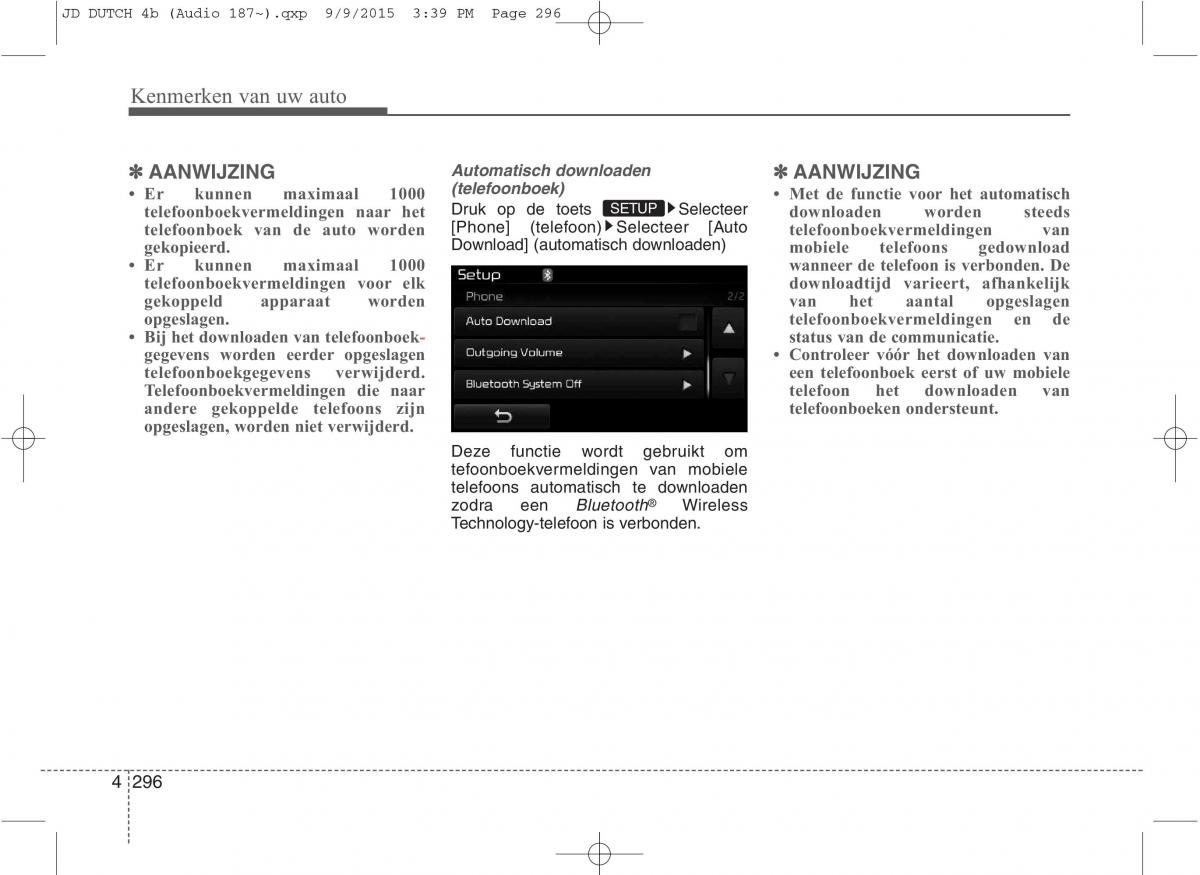 KIA Ceed II 2 handleiding / page 383