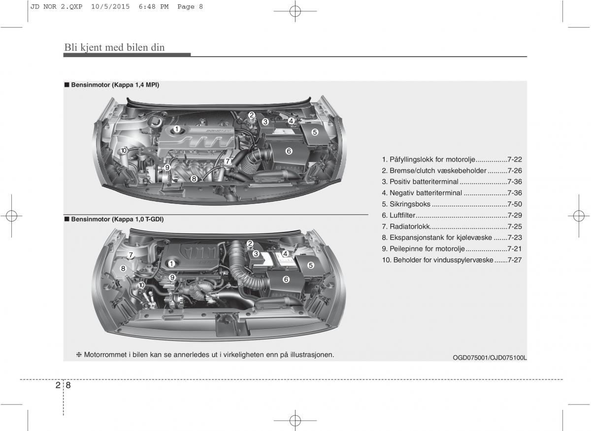 KIA Ceed II 2 bruksanvisningen / page 16