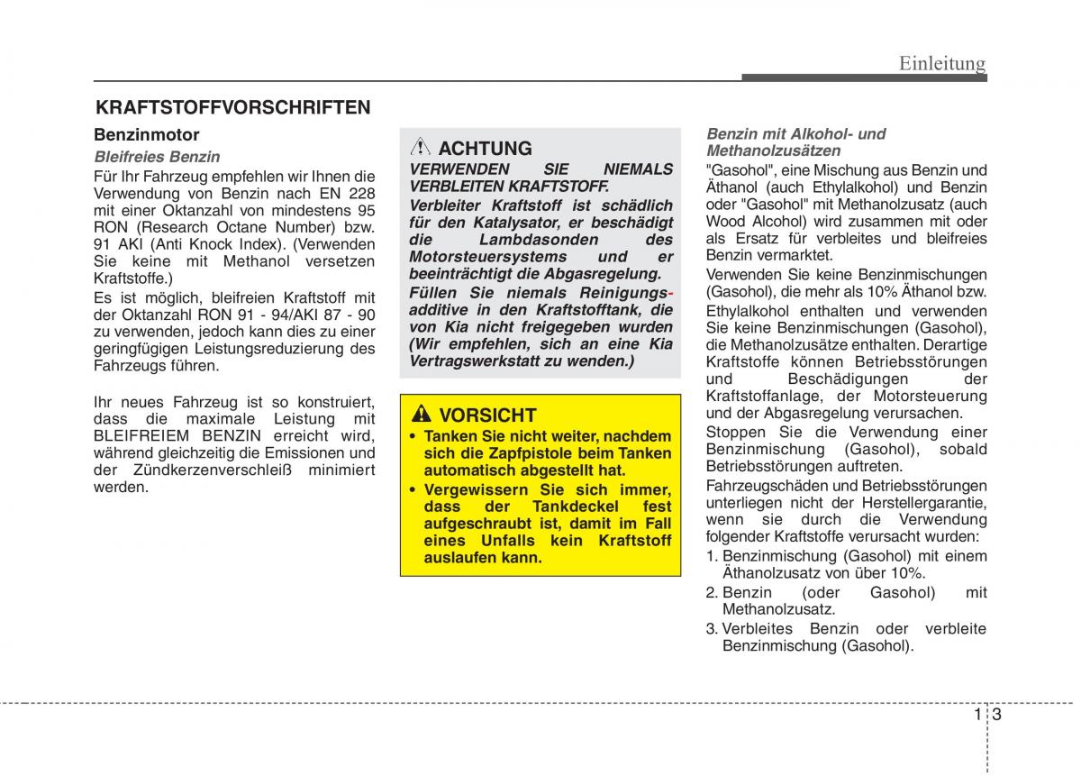 Kia Optima III 3 Handbuch / page 8
