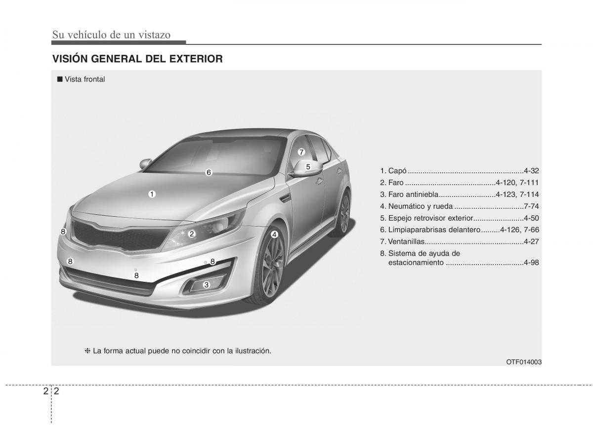 Kia Optima III 3 manual del propietario / page 11