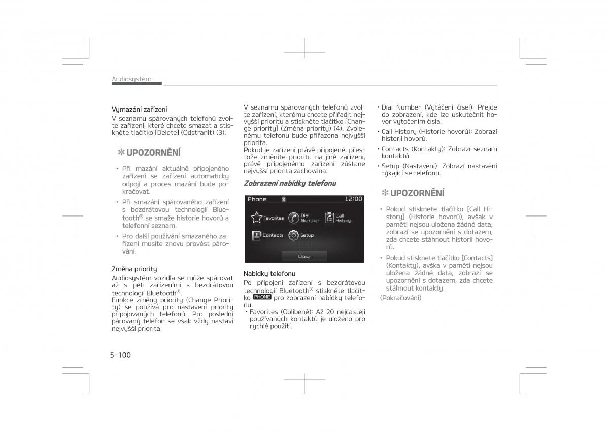 Kia Optima IV 4 navod k obsludze / page 382
