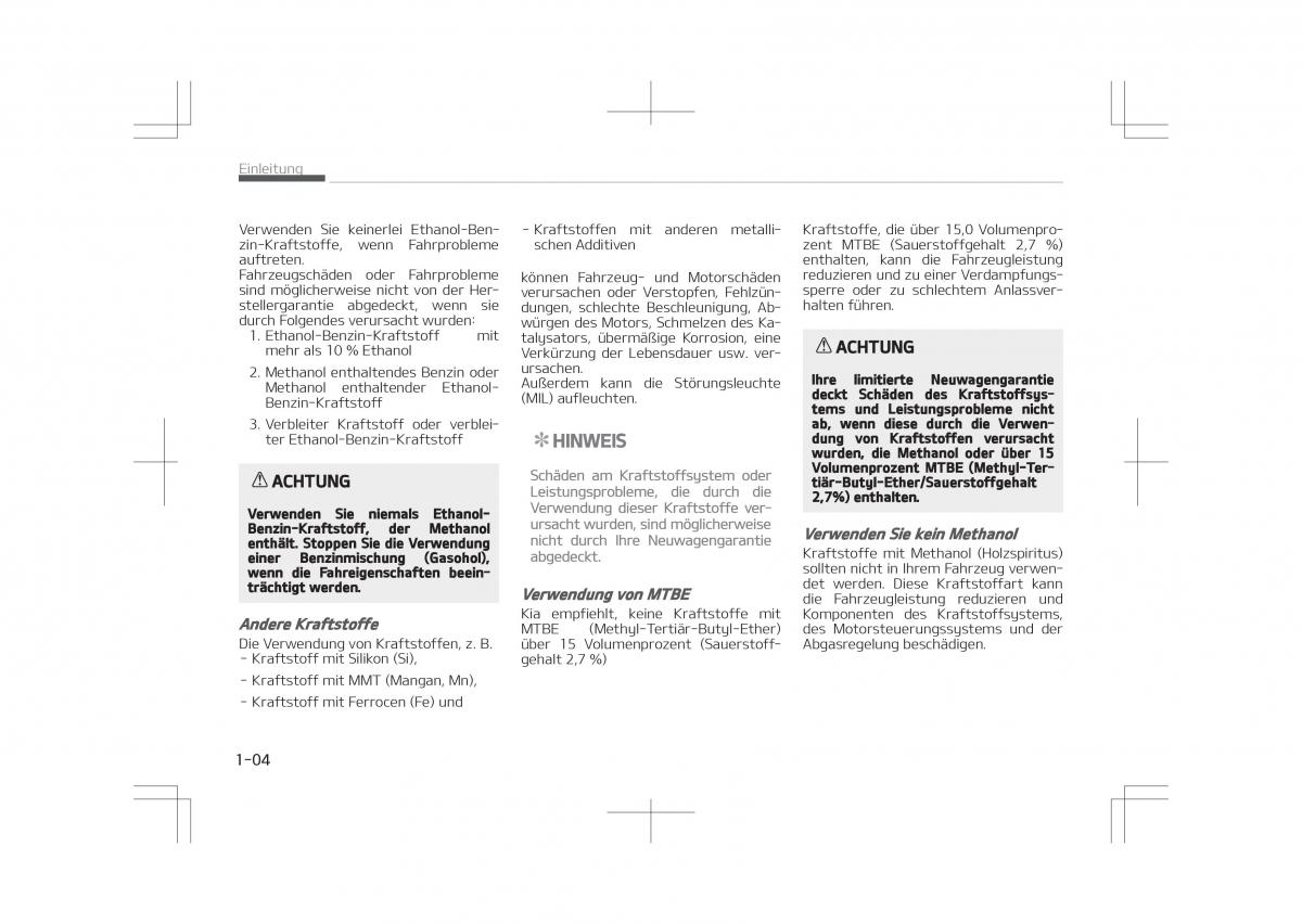 Kia Optima IV 4 Handbuch / page 8