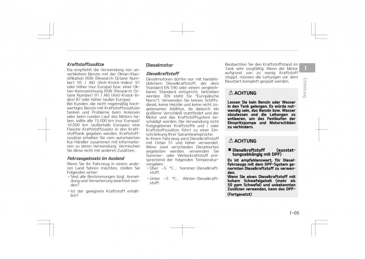 Kia Optima IV 4 Handbuch / page 9