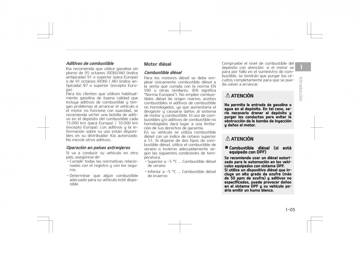 Kia Optima IV 4 manual del propietario / page 9