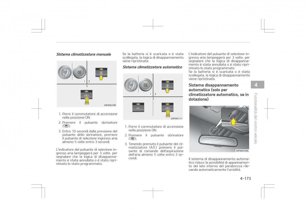 kia optima iv 4 manuale del proprietario / page 267