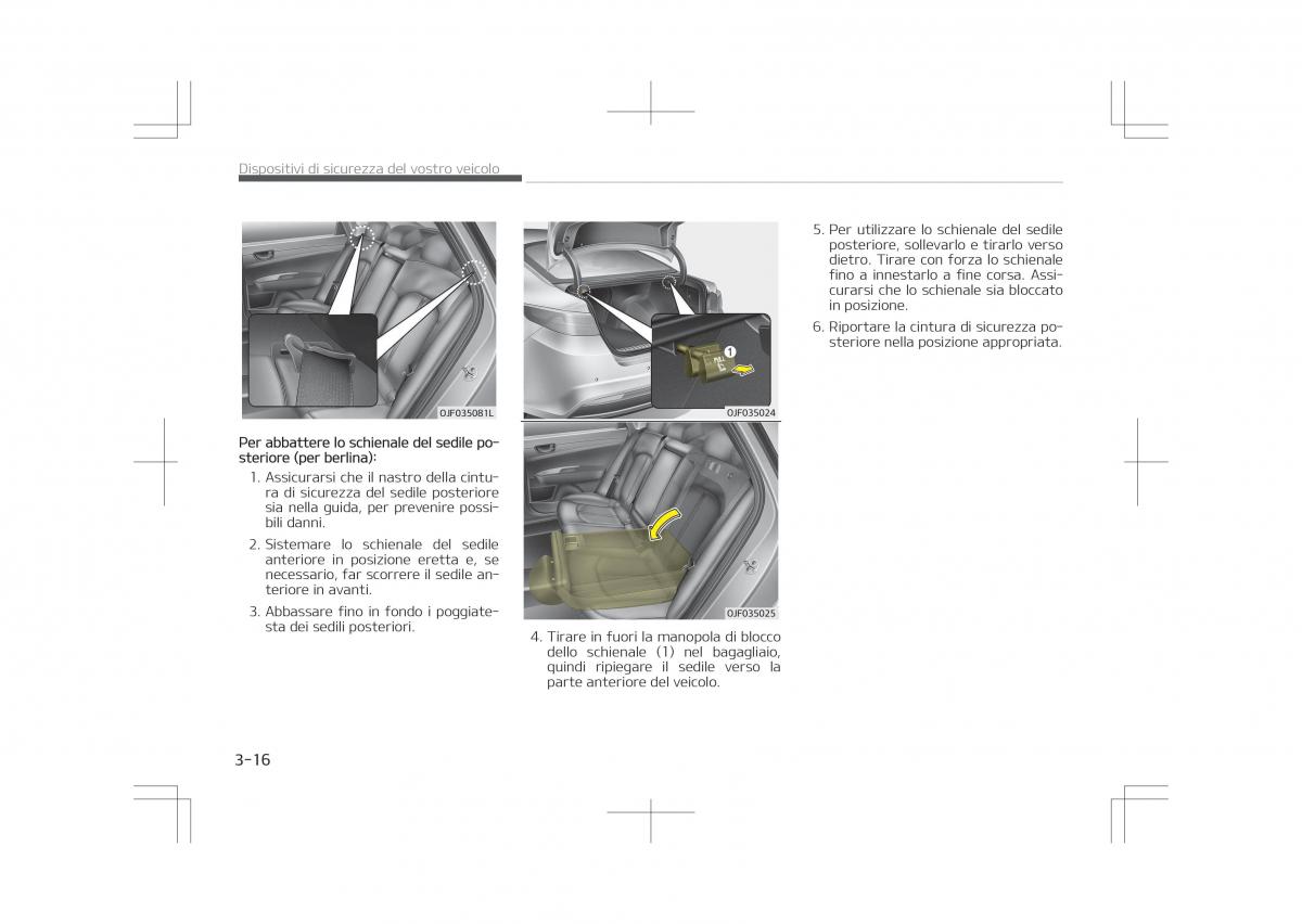 kia optima iv 4 manuale del proprietario / page 38