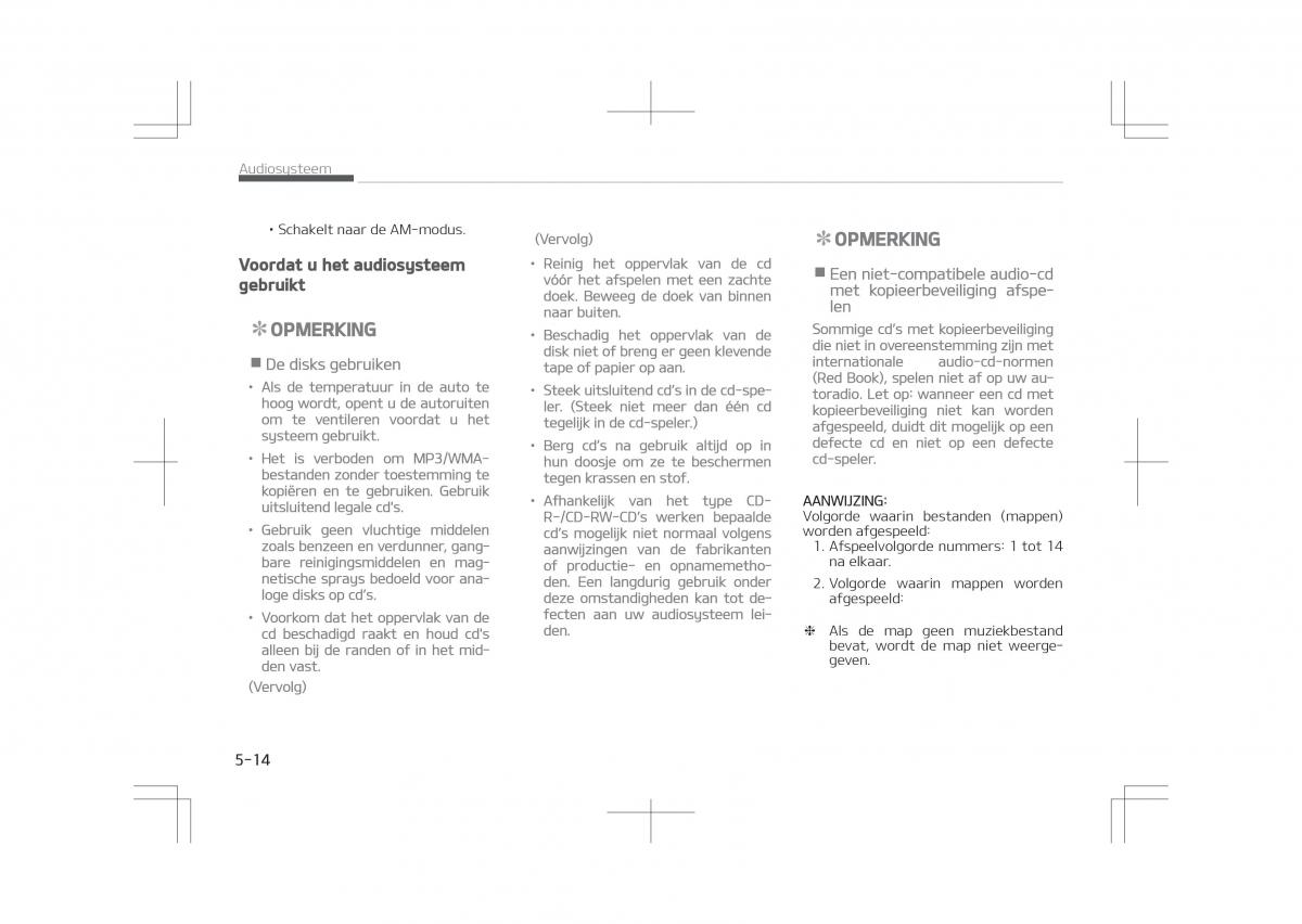 Kia Optima IV 4 handleiding / page 306