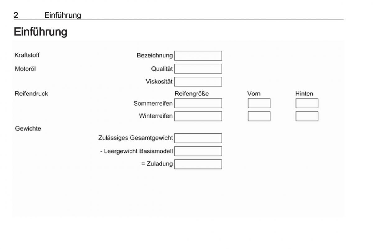 Opel Zafira C Tourer Handbuch / page 4