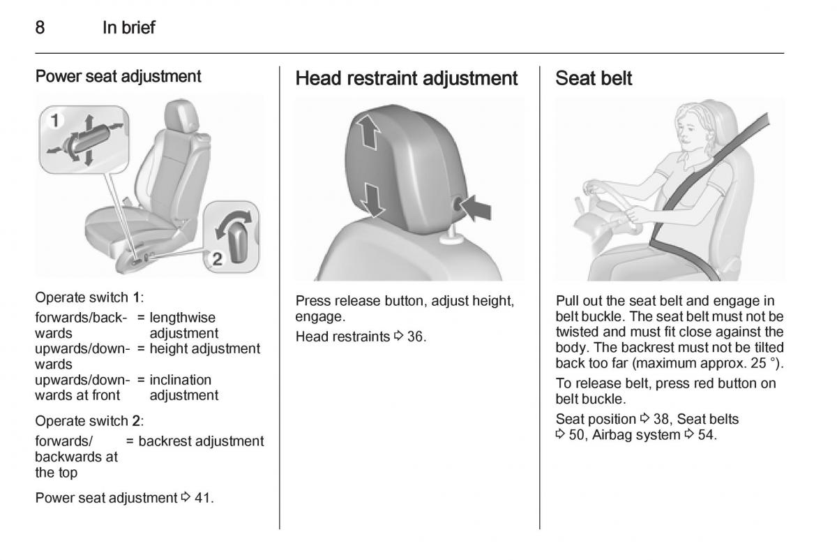 manual  Opel Zafira C Tourer owners manual / page 10