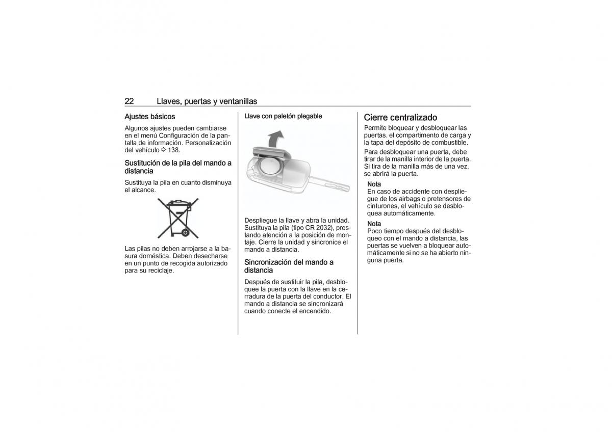 Opel Zafira C Tourer manual del propietario / page 24