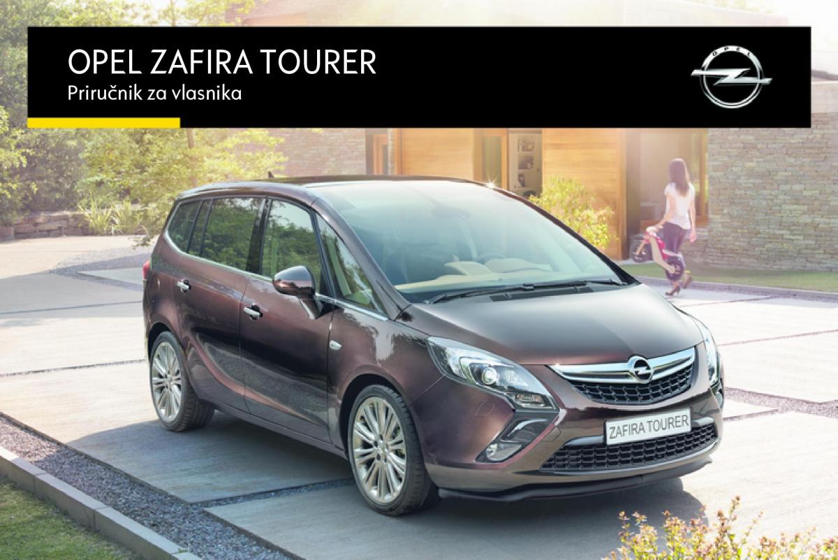 Opel Zafira C Tourer vlasnicko uputstvo / page 1