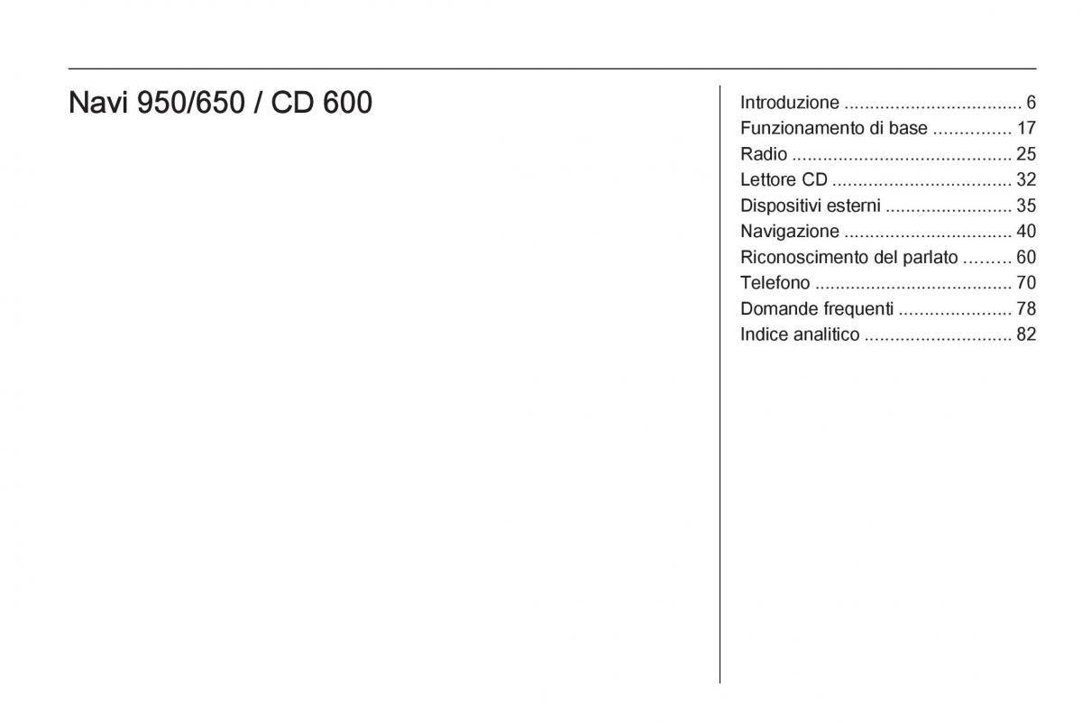 manual  Opel Zafira C Tourer manuale del proprietario / page 5