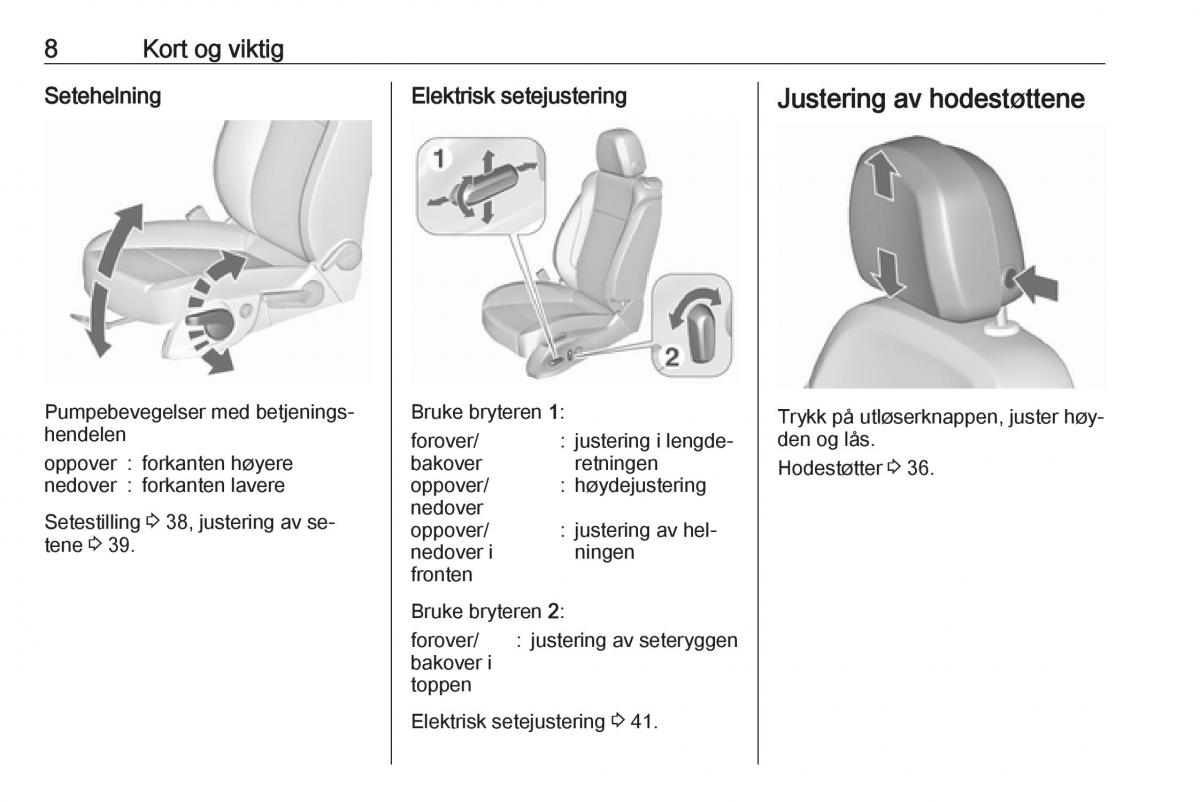 manual  Opel Zafira C Tourer bruksanvisningen / page 10